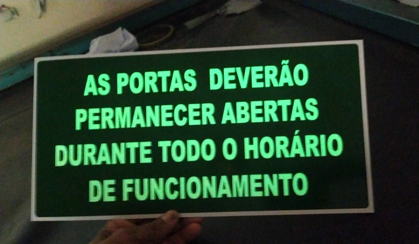 Sinalização Fotoluminescente